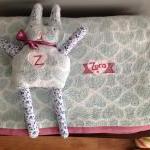 Handmade Personalised Bunny Teddy. Great For..