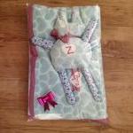 Handmade Personalised Bunny Teddy. Great For..